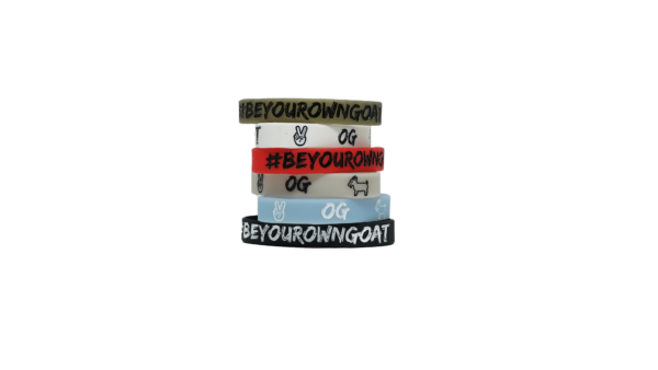 Deuce Wristbands - #beyourowngoat - COMBO - Image 2