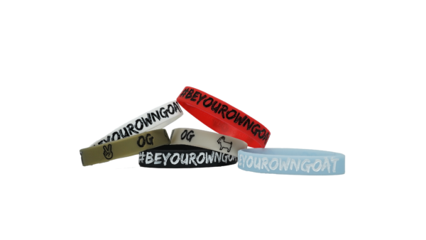 Deuce Wristbands - #beyourowngoat - COMBO - Image 3